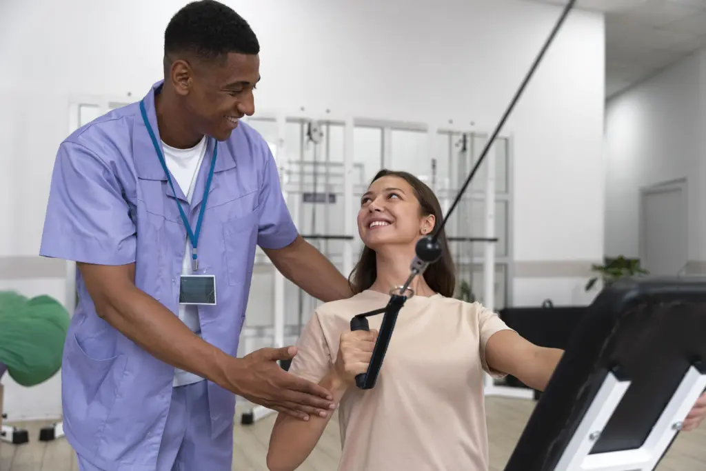 Medical doctor and a patient at Elite Complete Care LLC