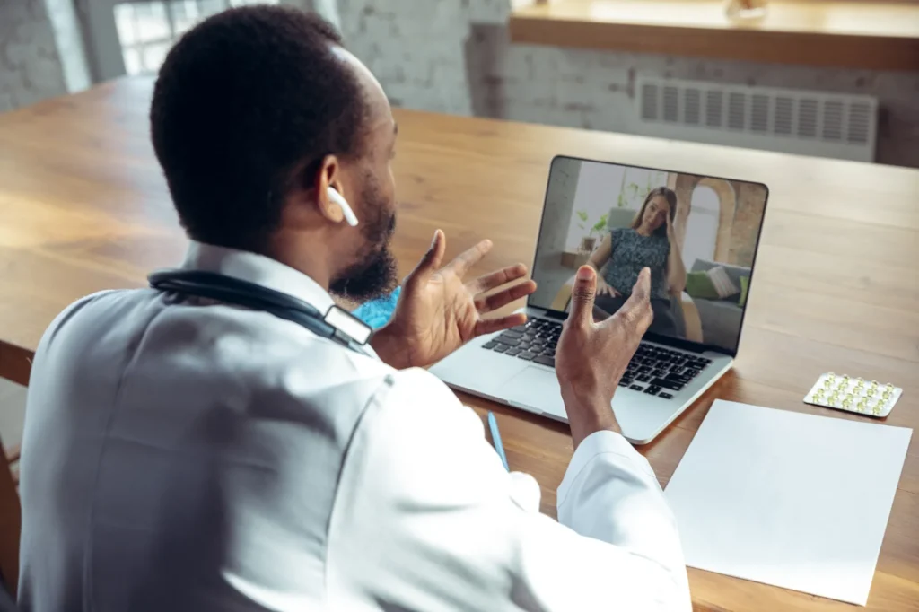 Client-doctor consultation session at Elite Complete Care LLC in Orlando